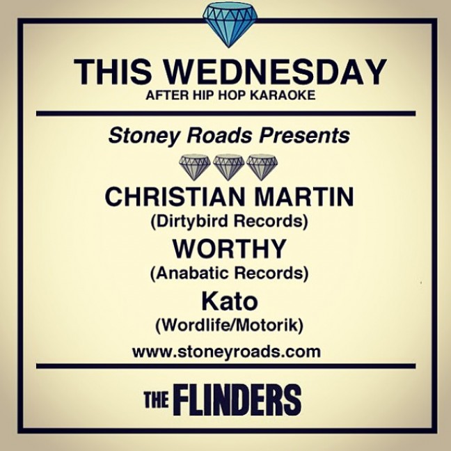 Christian Martin and Worthy at The Flinders