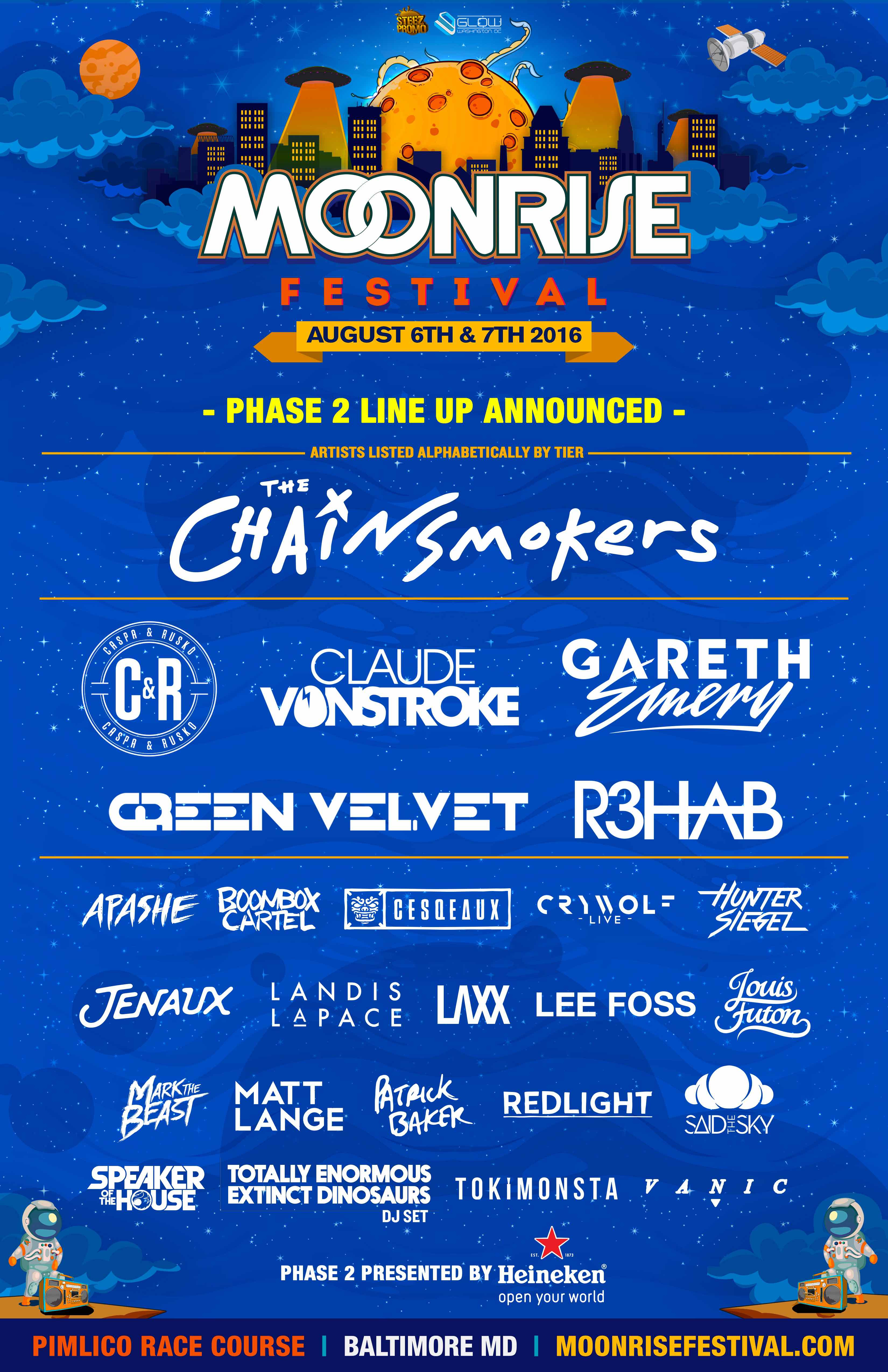 Moonrise Festival announces stellar phase two lineup