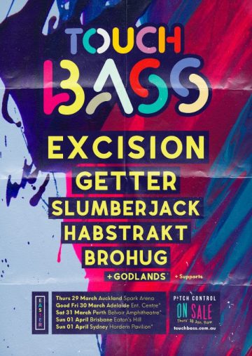 Touch Bass returns with Excision, Getter, Slumberjack and more