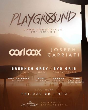 Carl Cox is hosting a huge fundraiser for this year&#8217;s Burning Man