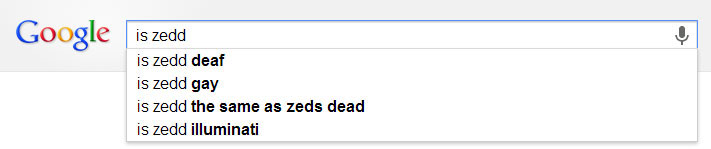 zedd google