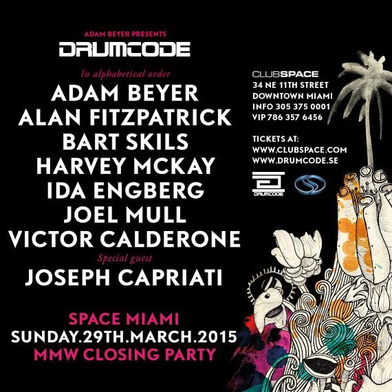 Close Miami Music Week With A Drumcode Double Pass