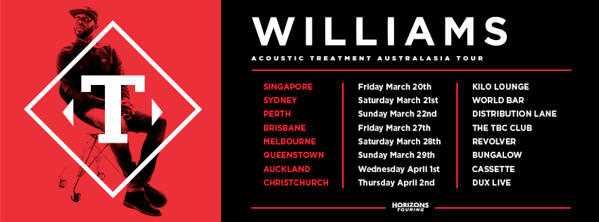 t williams australian tour