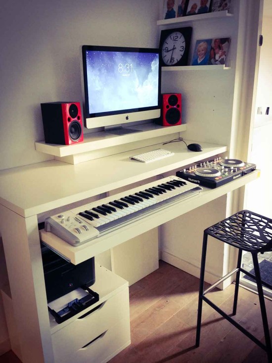 Building A Dj Stand For Your Decks Ikea Ers Has Back - Diy Dj Booth Ideas