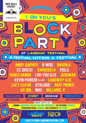 There&#8217;s a huge block party going down at Laneway Festival this year